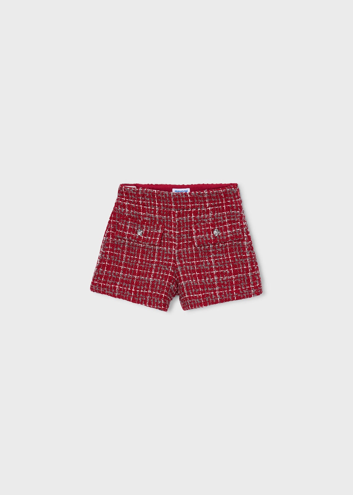 Bermudashorts aus Tweed für Mädchen