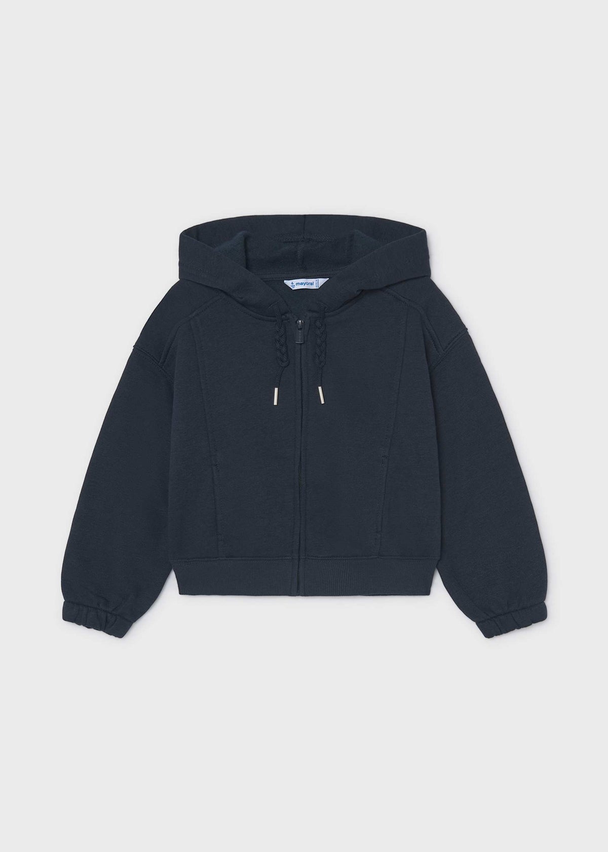 Girls' zip-up hoodie