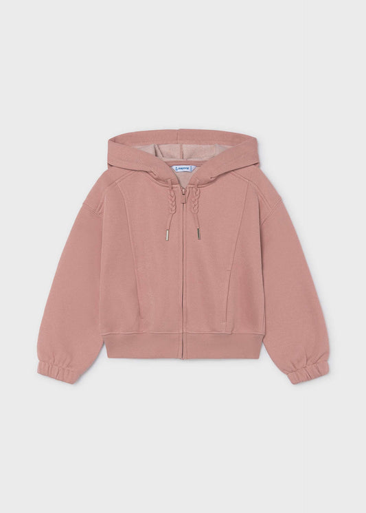 Kapuzenpullover mit Reißverschluss für Mädchen