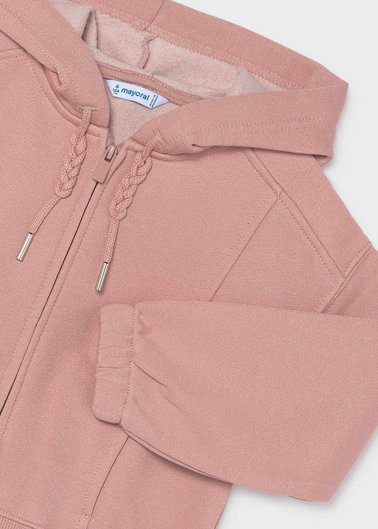 Kapuzenpullover mit Reißverschluss für Mädchen