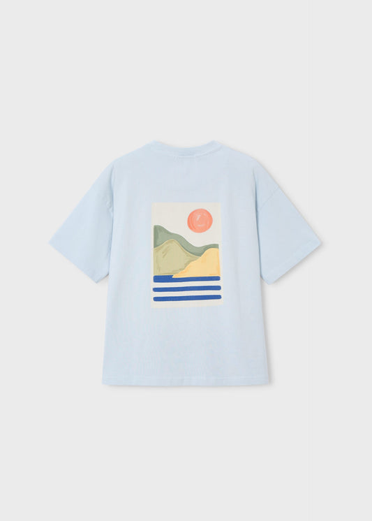 Landschafts-T-Shirt Junge Boston Kids