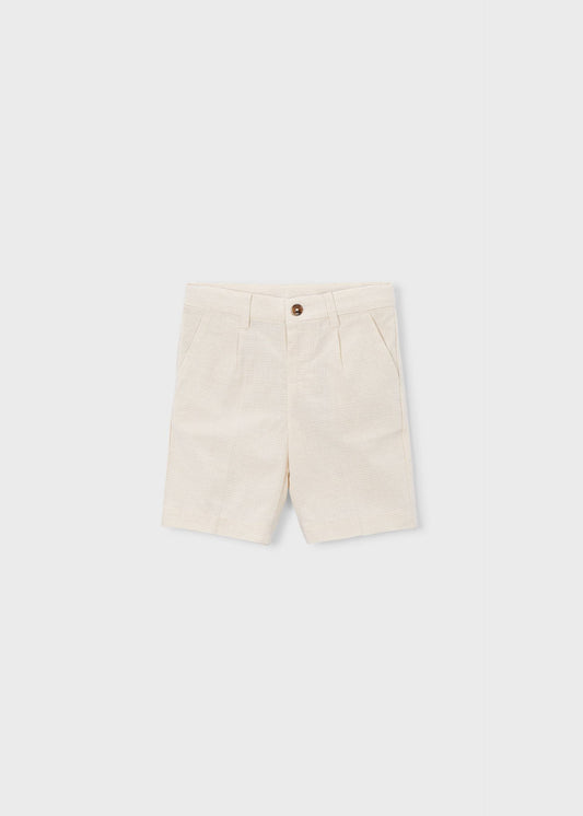 Linen Bermuda shorts for boys