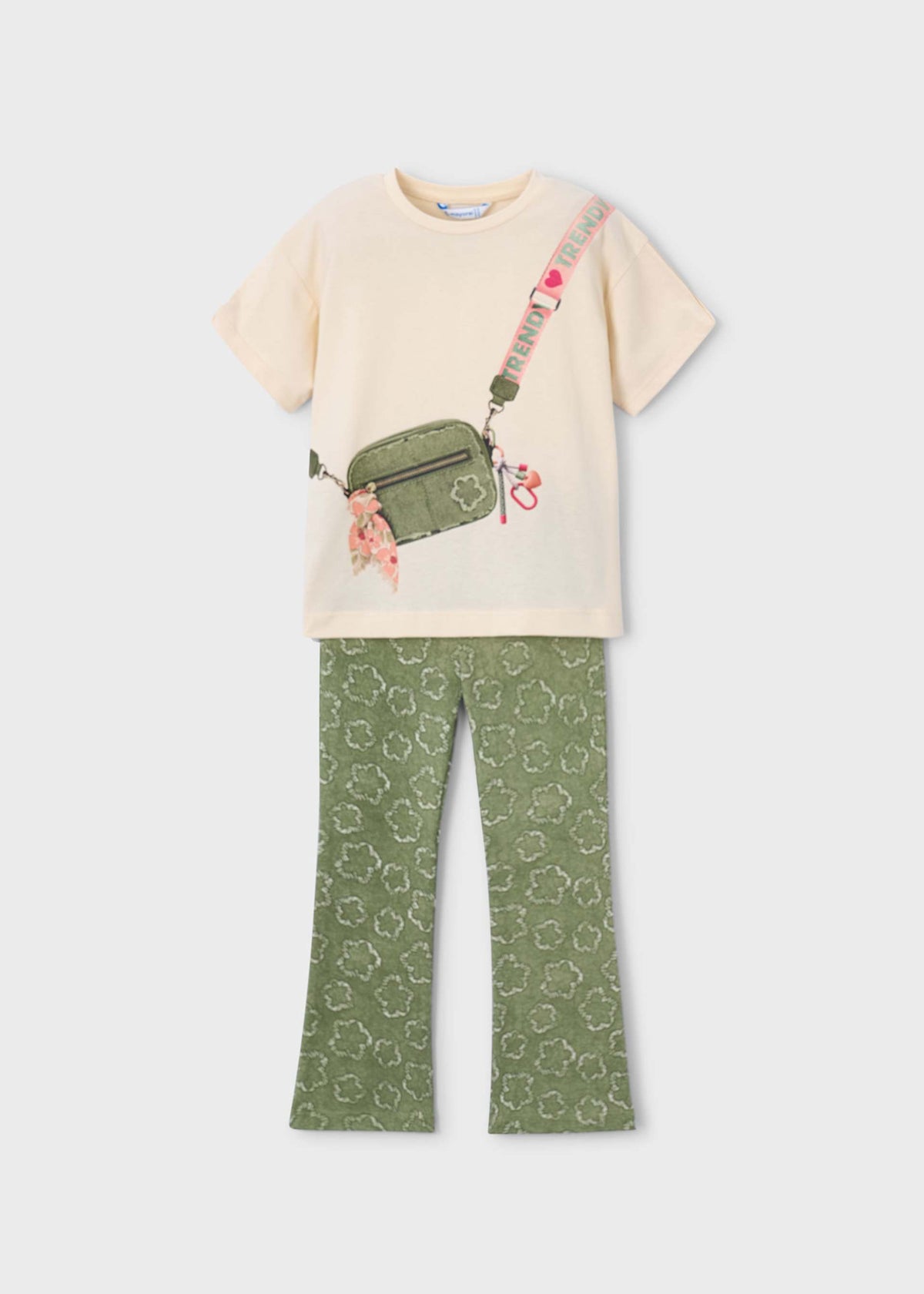 Leggings-Set mit Druck für Mädchen