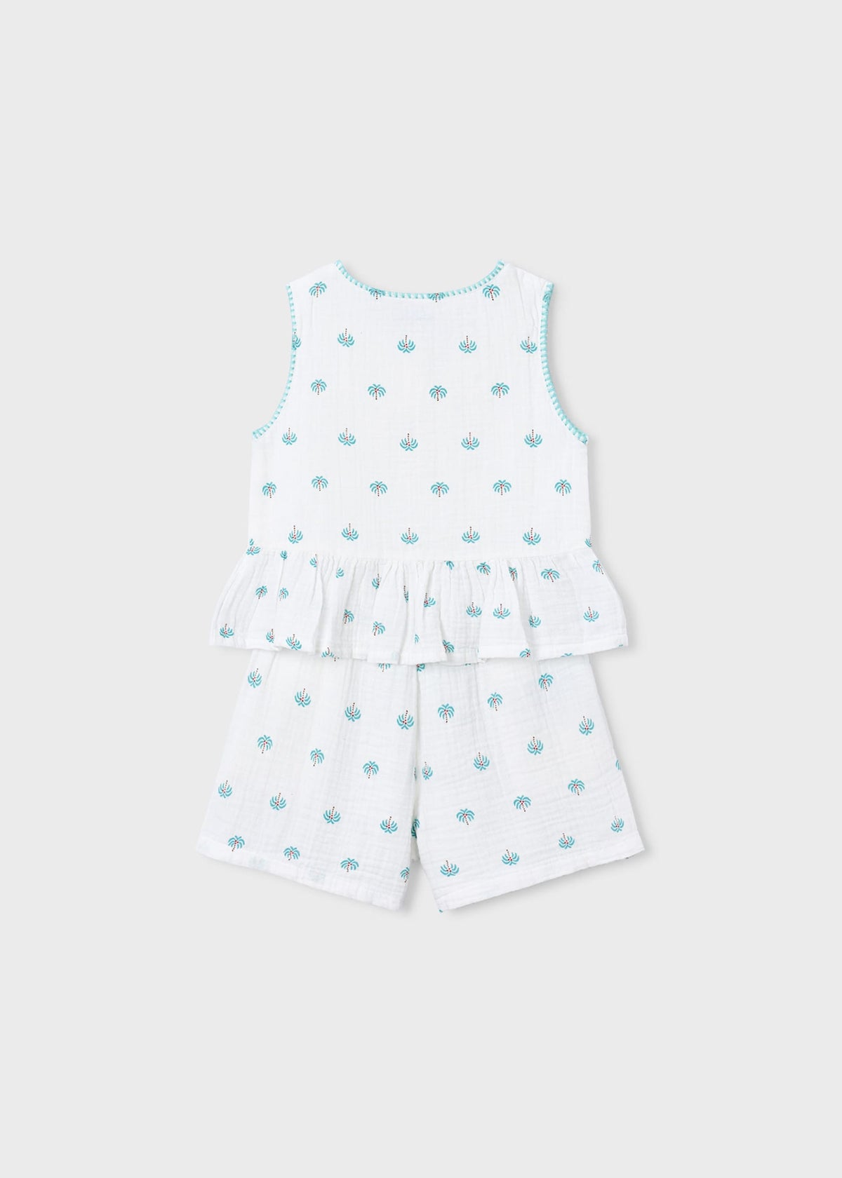 Print short set girl