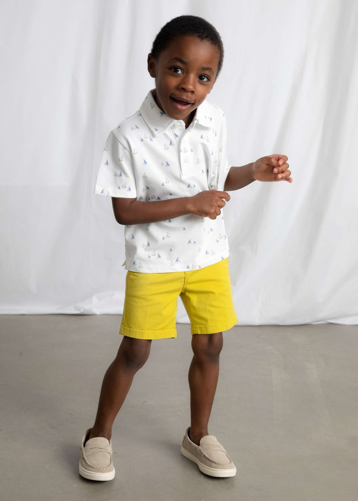 Printed polo shirt for Boys