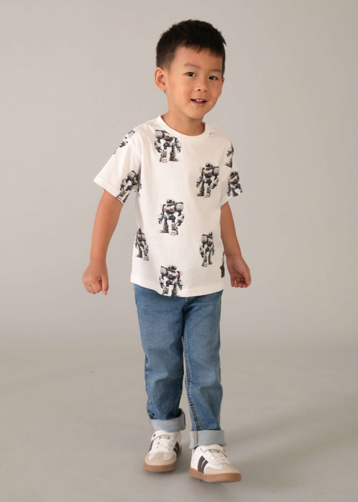 Bedrucktes T-Shirt für Jungen