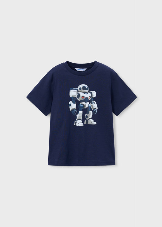 Roboter-T-Shirt für Jungen