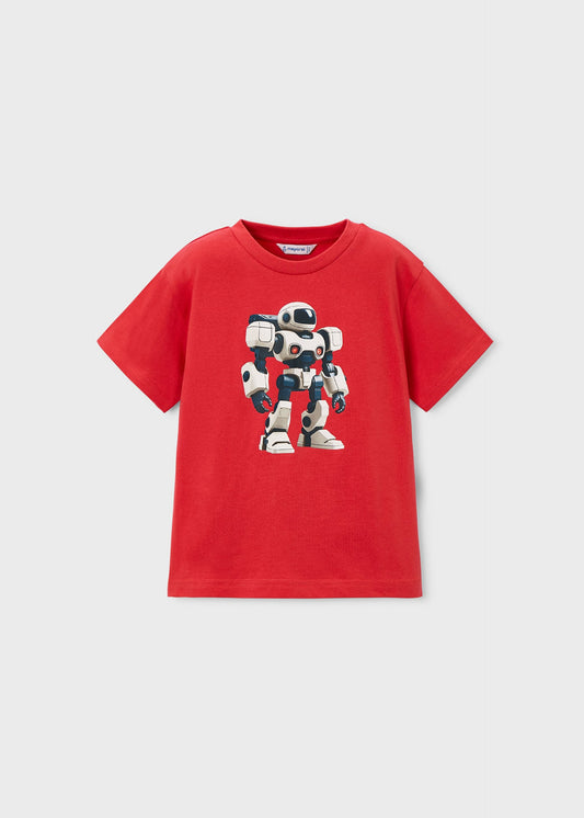 Roboter-T-Shirt für Jungen