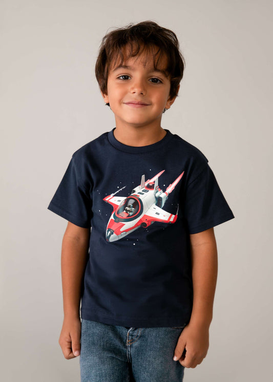 Raketen-T-Shirt für Jungen