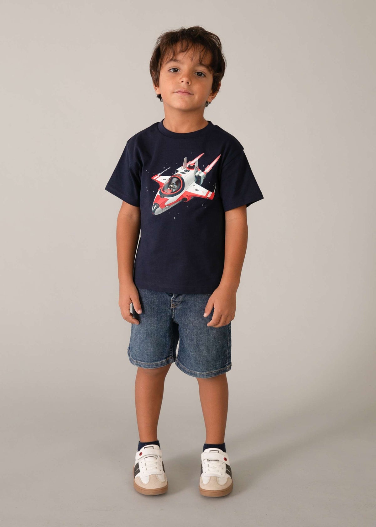 Raketen-T-Shirt für Jungen